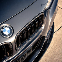 Load image into Gallery viewer, BMW F30 - ///M Style Front Kidney Grilles - Forged Carbon Fiber