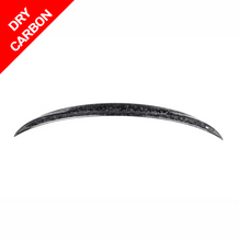 Load image into Gallery viewer, BMW F30 / F80 - ///M Performance Style Trunk Lip - DRY Forged Carbon Fiber
